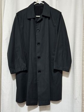 Muji Dark Green Trench Coat